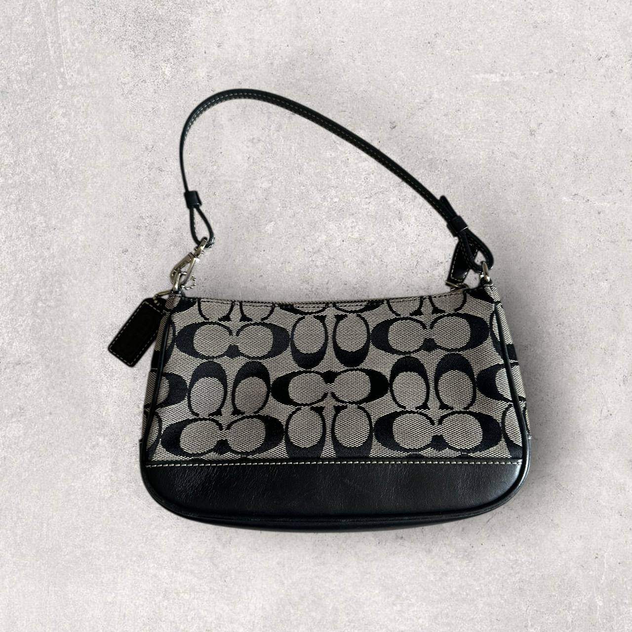 Authentic Vintage Coach Demi Signature Shoulder Bag