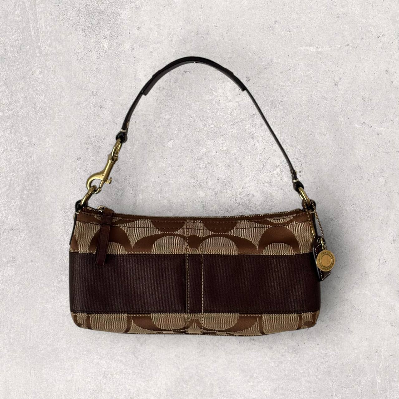 Authentic Vintage Coach Signature Shoulder Bag