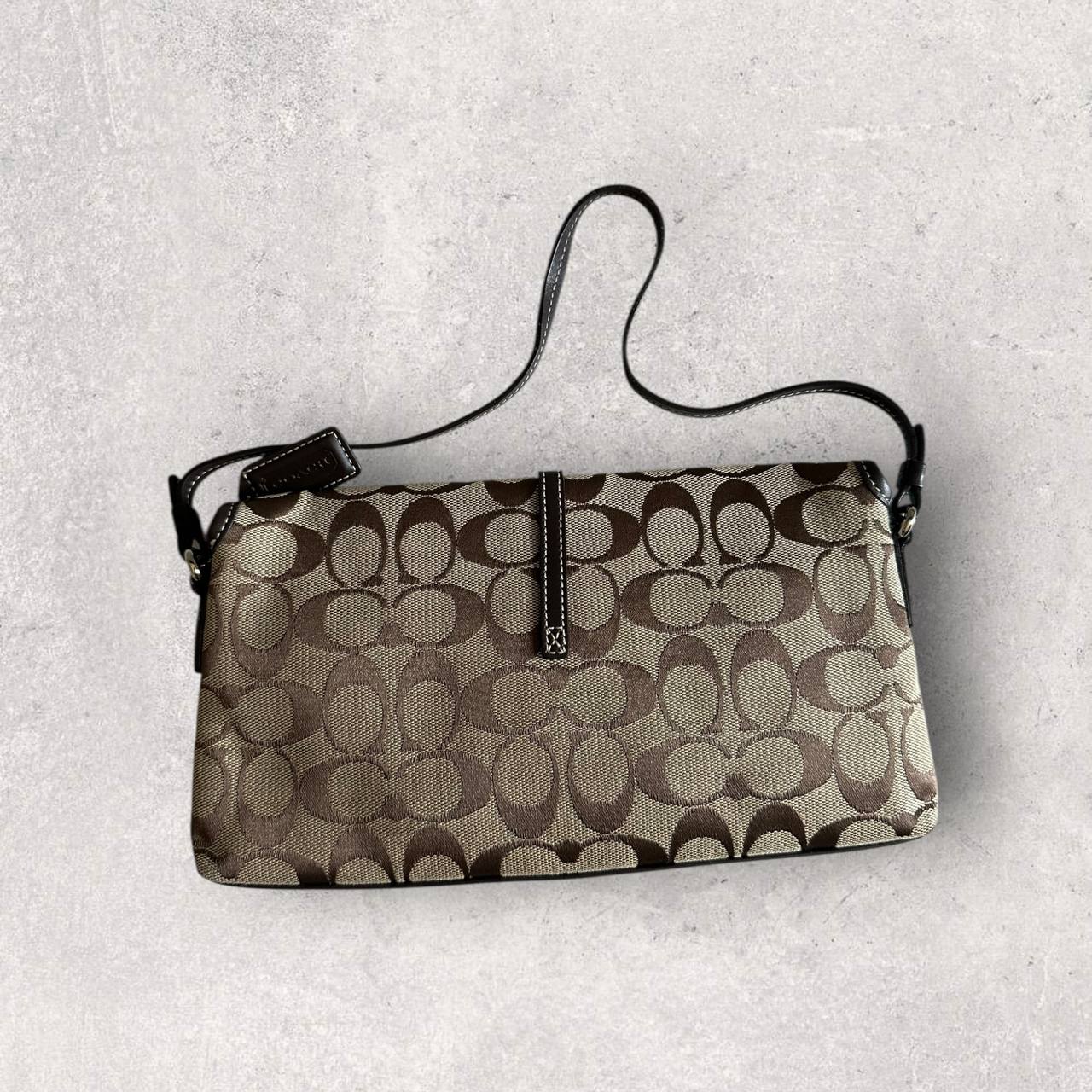 Authentic Vintage Coach Hamptons Signature Shoulder Bag