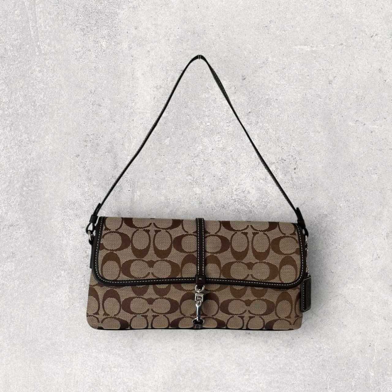 Authentic Vintage Coach Hamptons Signature Shoulder Bag