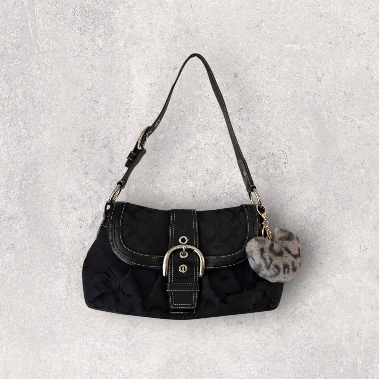 Authentic Vintage Coach Soho Signature Shoulder Bag