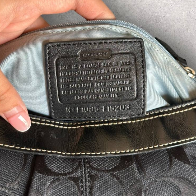 Authentic Vintage Coach Soho Signature Shoulder Bag