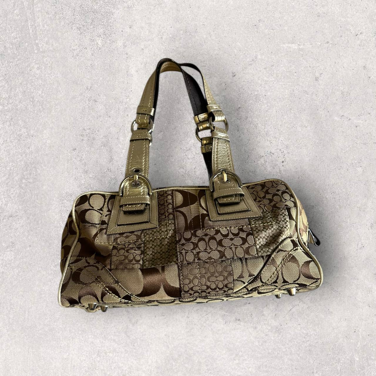 Authentic Vintage Coach Soho Patchwork Shoulder Bag