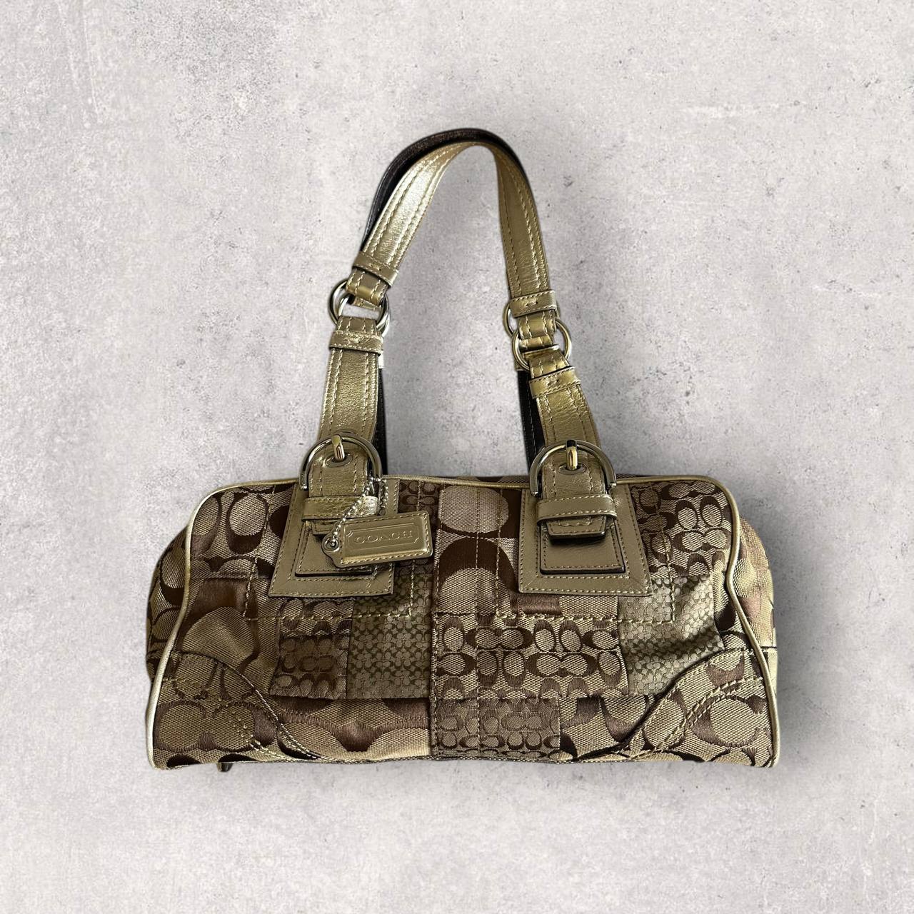 Authentic Vintage Coach Soho Patchwork Shoulder Bag