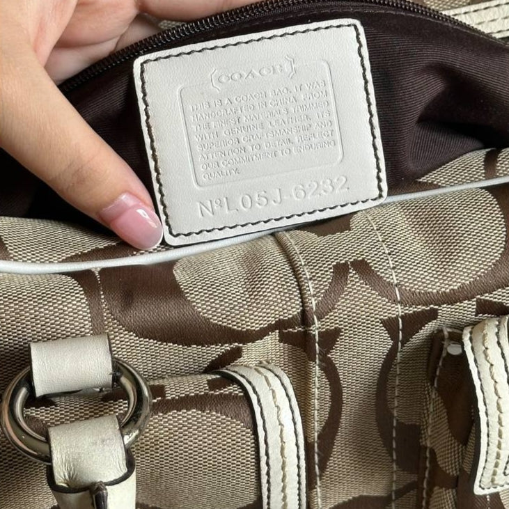 Authentic Vintage Coach Gallery Cargo Shoulder Bag Limited Edition