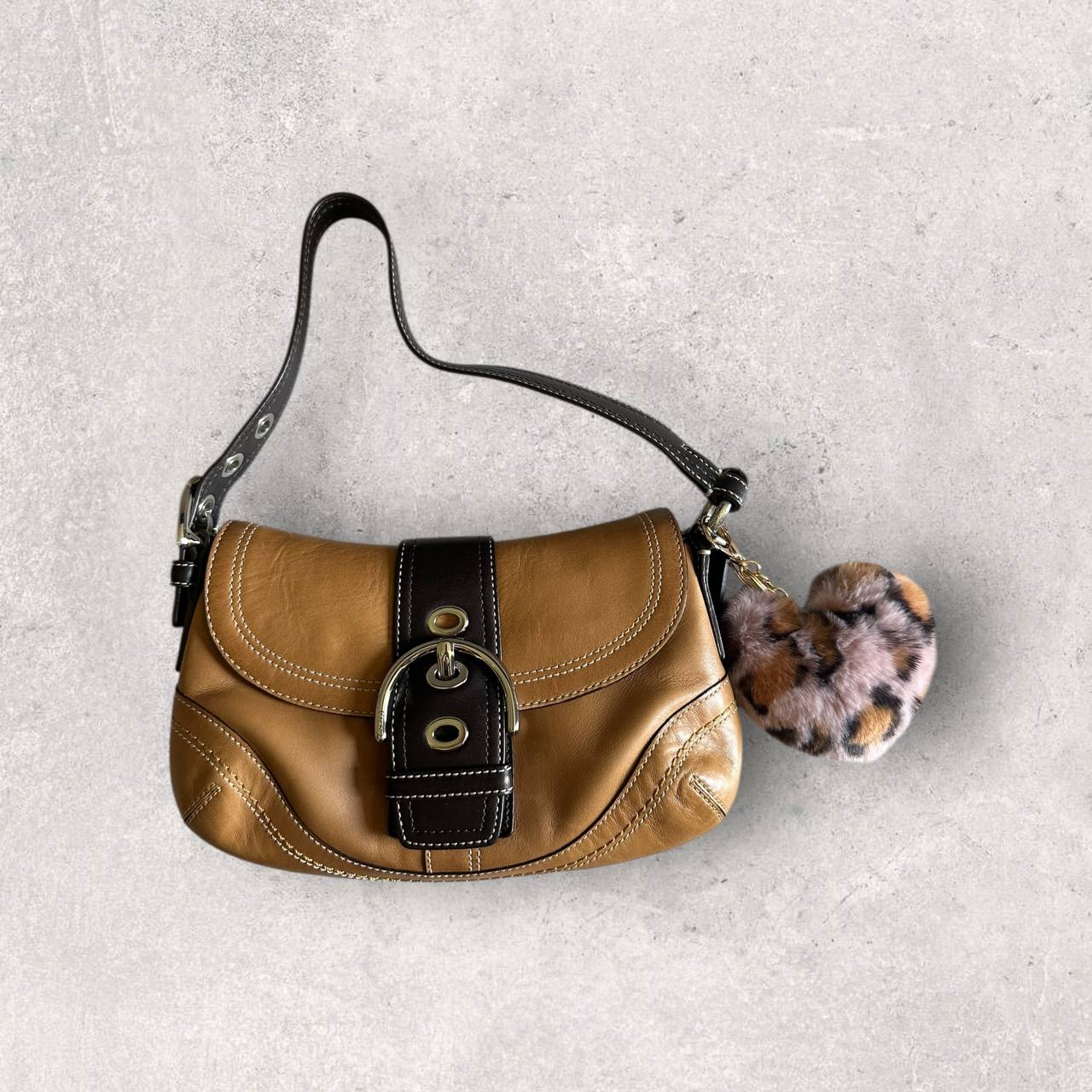 Authentic Vintage Coach Soho Small Leather Shoulder Bag