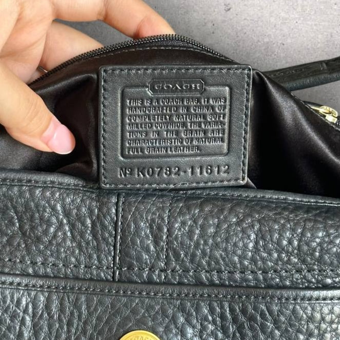 Authentic Vintage Coach Leather Hobo Bag