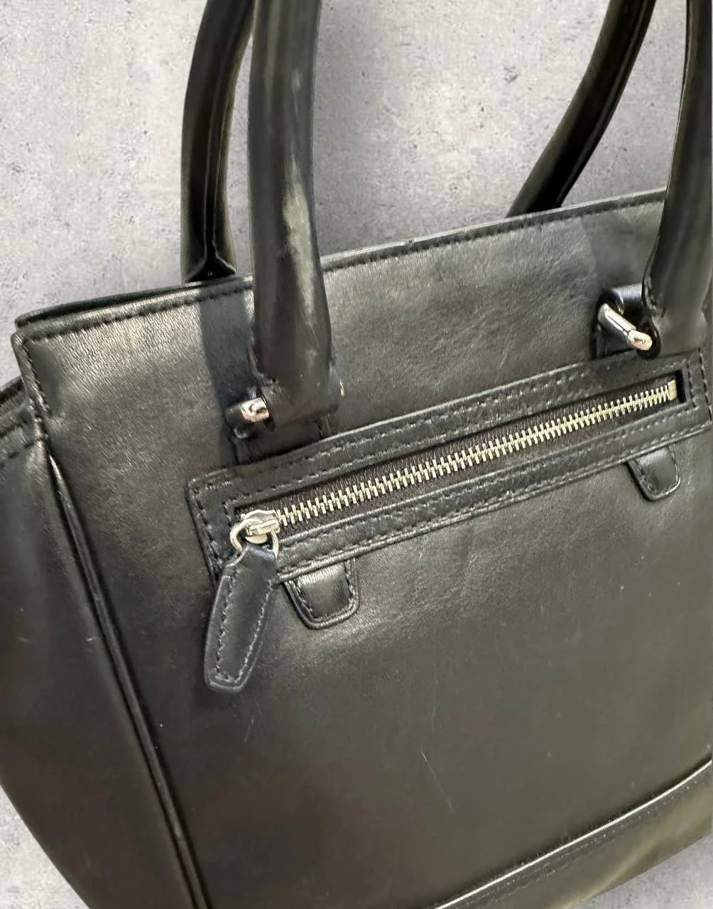 Authentic Coach Mini Tanner Leather Bag