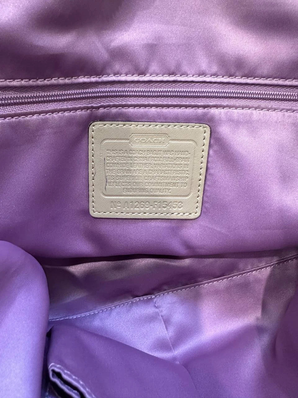 Authentic Vintage Coach Patent Leather Shoulder Bag