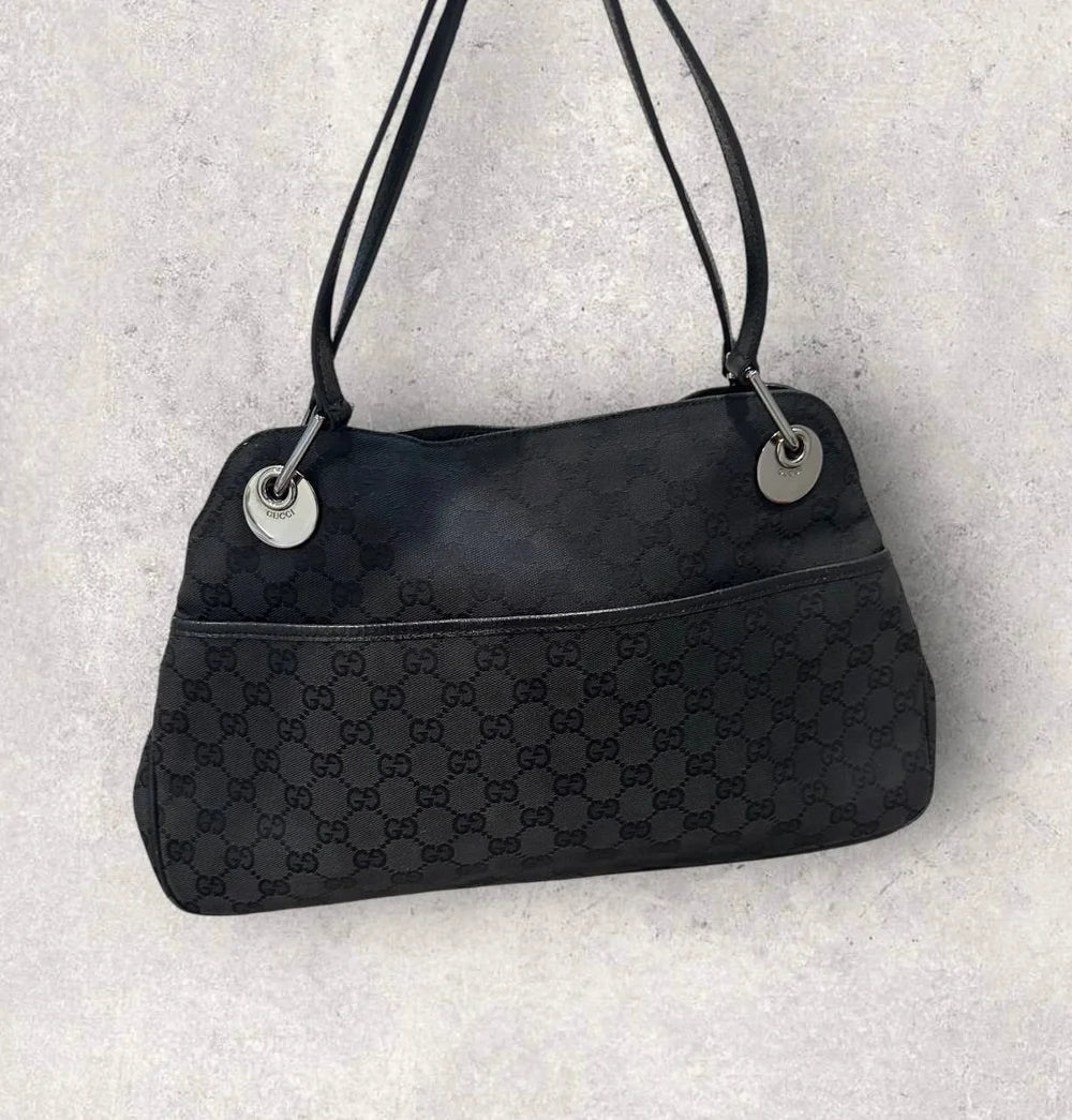 Authentic Vintage Gucci GG Eclipse Shoulder Bag