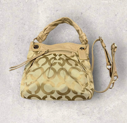 Authentic Vintage Coach Parker Op Art Shoulder Bag