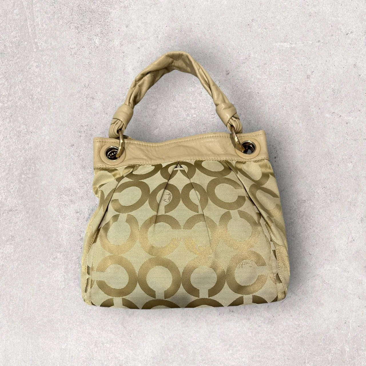 Authentic Vintage Coach Parker Op Art Shoulder Bag