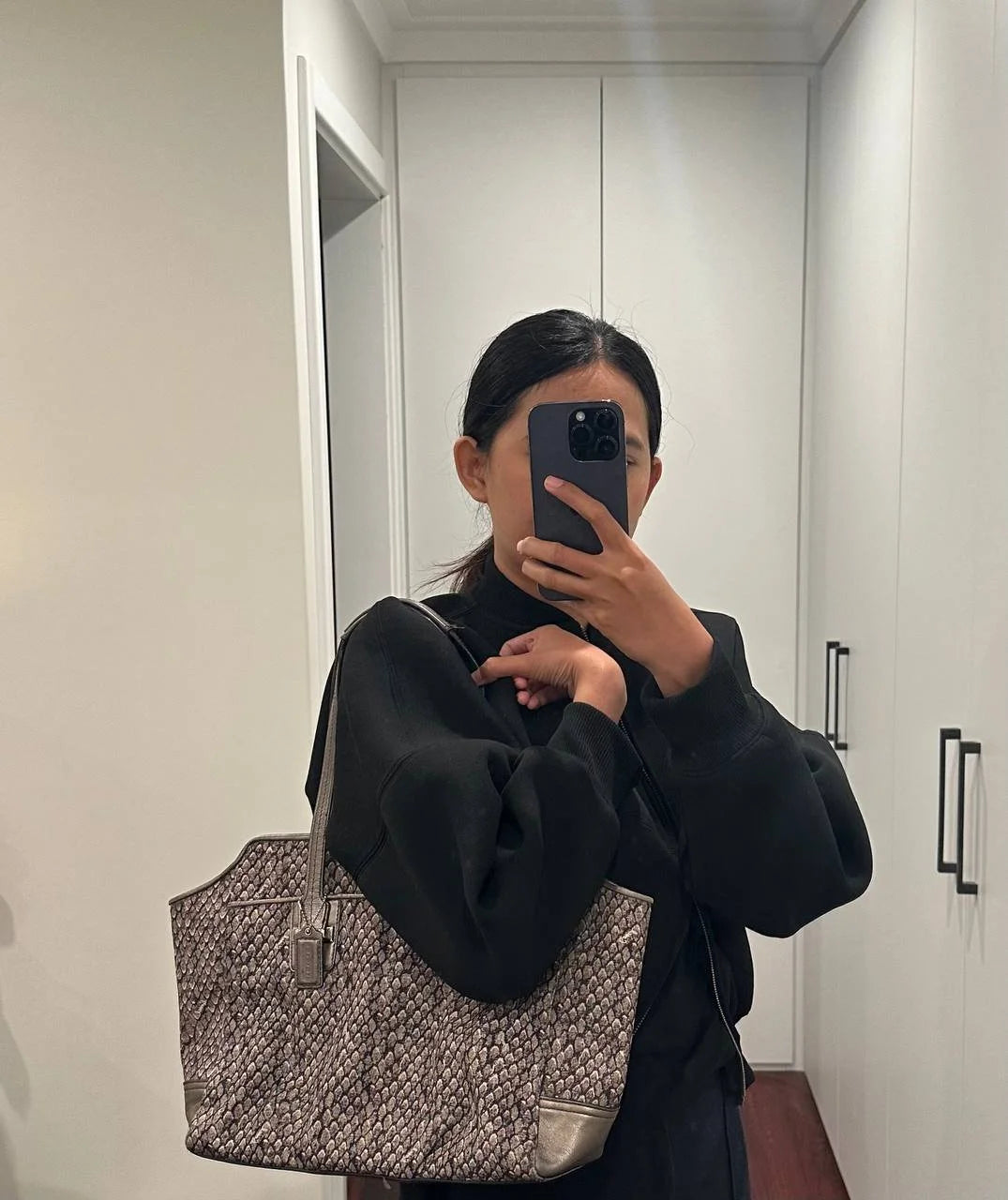 Authentic Coach Taylor Shoulder Bag