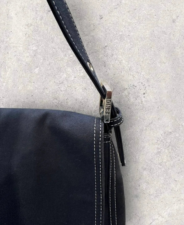Authentic Vintage Fendi MaMa Baguette Shoulder Bag