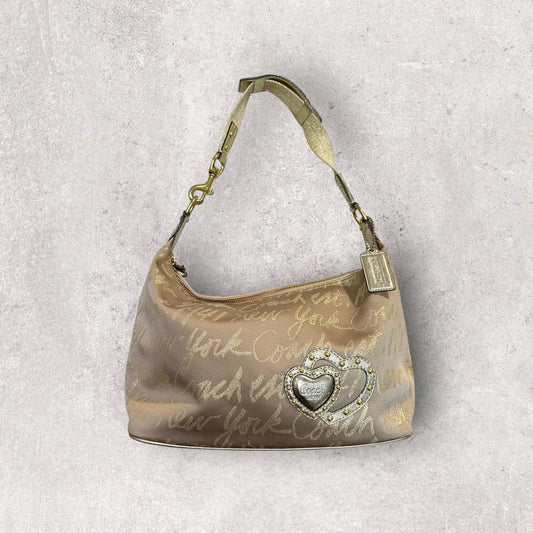 Authentic Vintage Coach Poppy Hobo Shoulder Bag