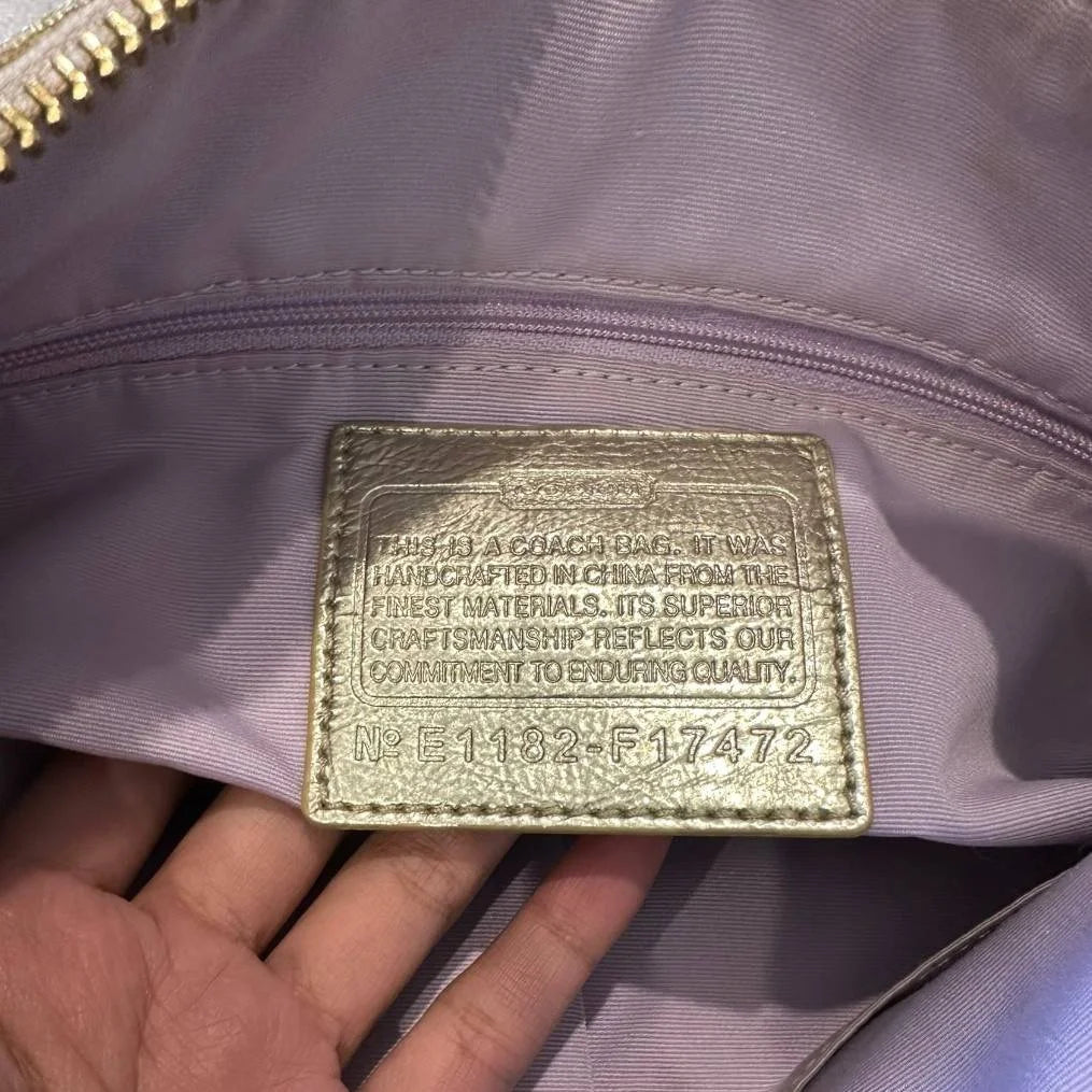 Authentic Vintage Coach Poppy Hobo Shoulder Bag