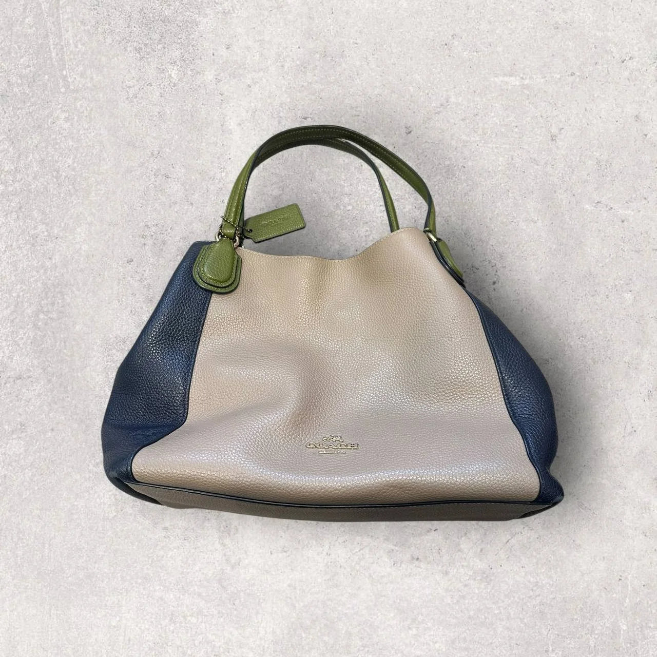 Authentic Vintage Coach Eddie Colourblock Satchle Bag