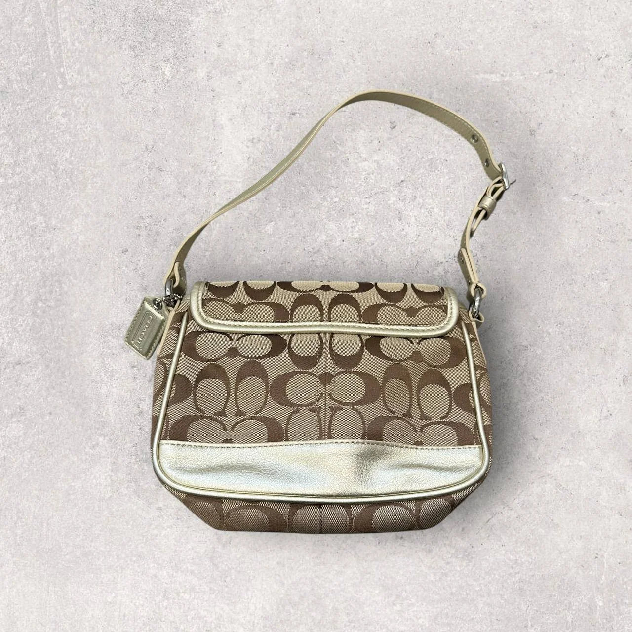 Authentic Vintage Coach Penny Signature Small Shoulder Bag