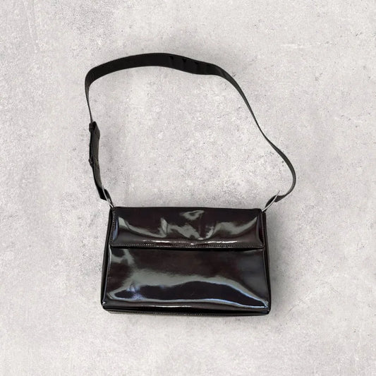 Authentic Vintage Ferragamo PVC Shoulder Bag