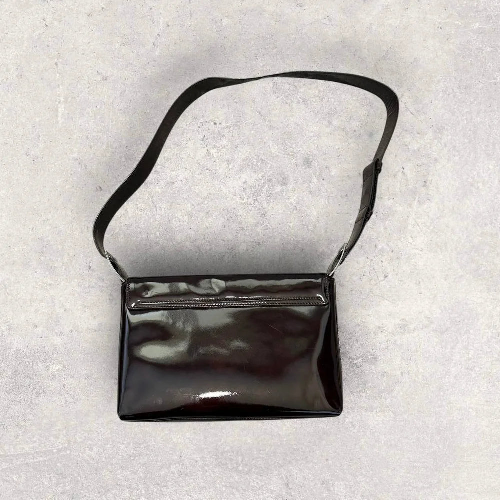 Authentic Vintage Ferragamo PVC Shoulder Bag