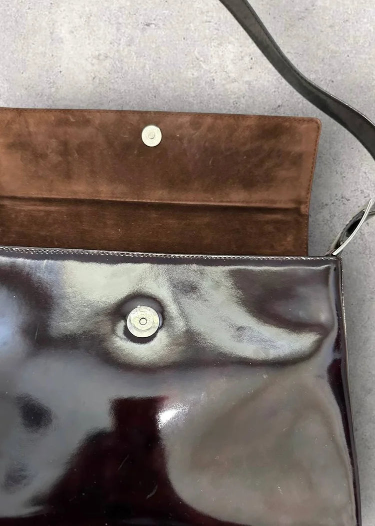 Authentic Vintage Ferragamo PVC Shoulder Bag