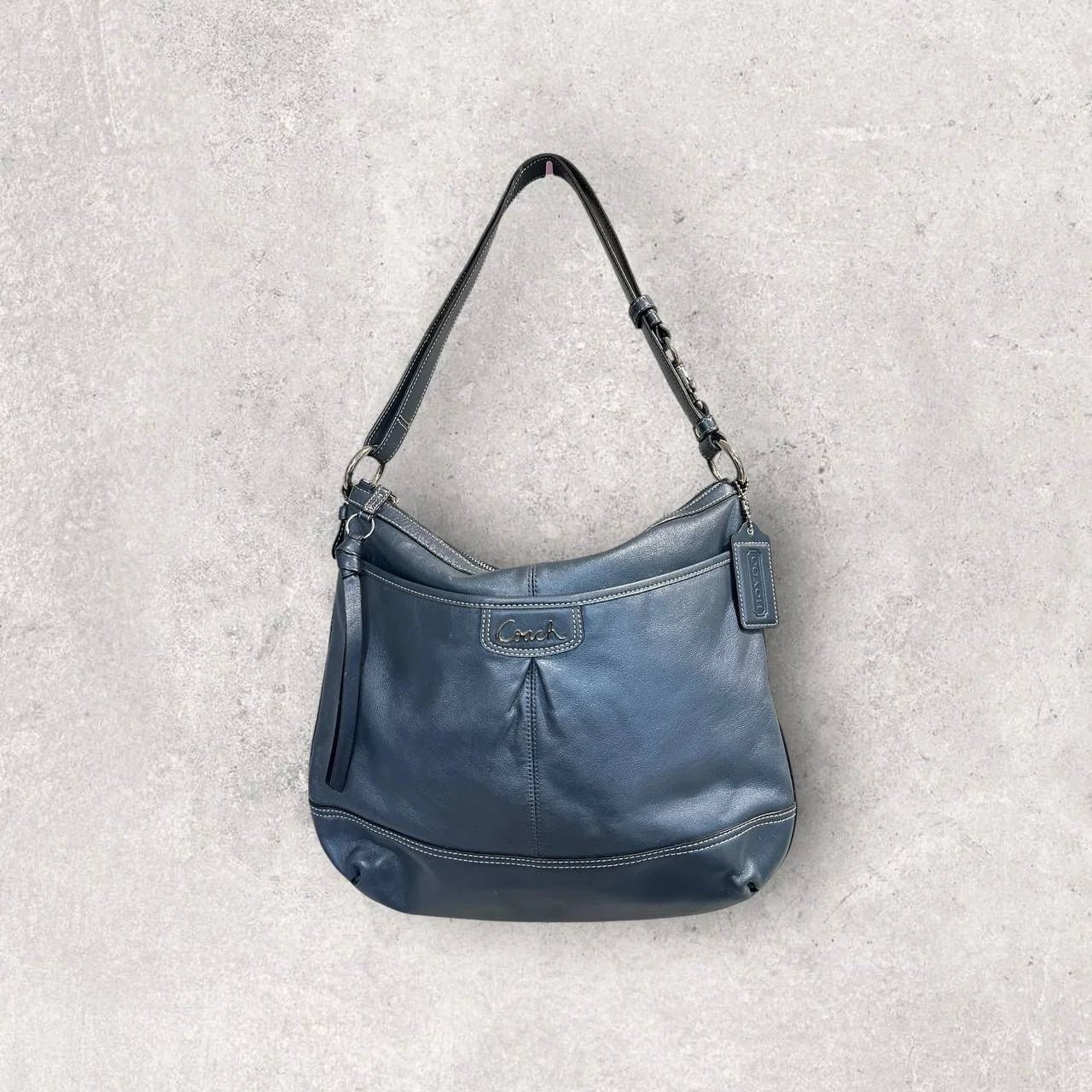 Authentic Vintage Coach Leather Shoulder Bag