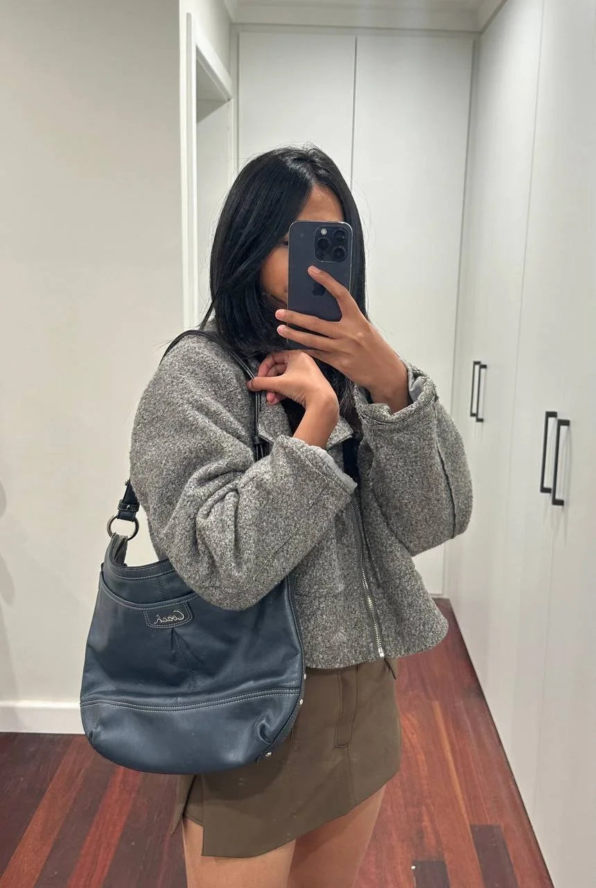 Authentic Vintage Coach Leather Shoulder Bag