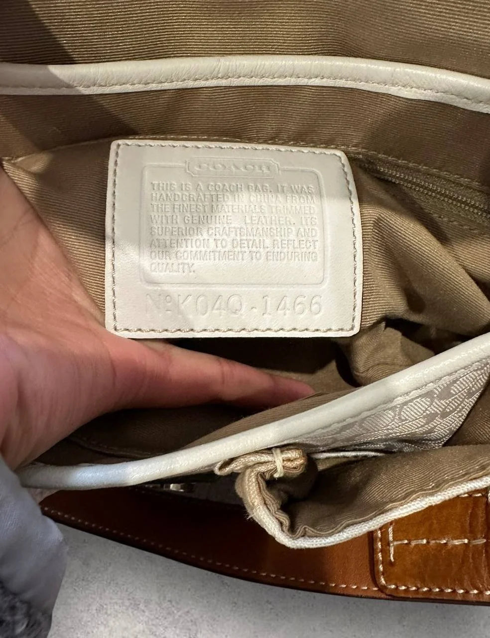 Authentic Vintage Coach Soho Crossbody Bag