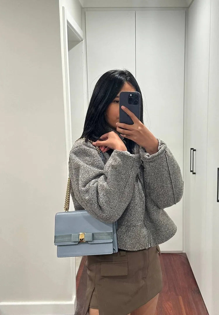 Authentic Salvatore Ferragamo Vera Bow Bag