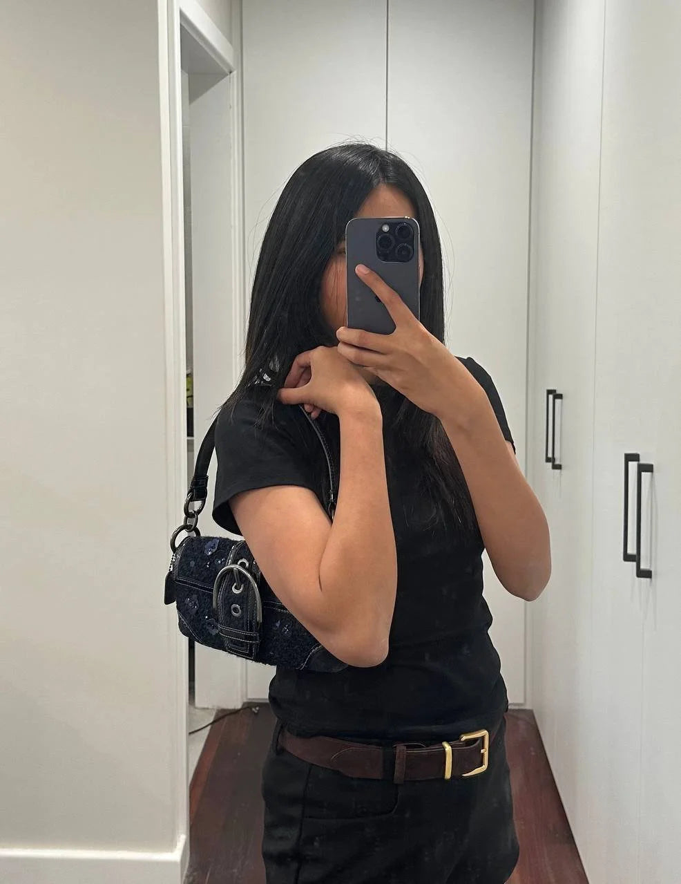 Authentic Vintage Coach Soho Flap Limited Edition Tweed Shoulder Bag