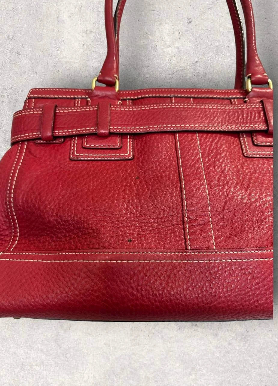 Authentic Vintage Coach Hamptons Leather Shoulder Bag