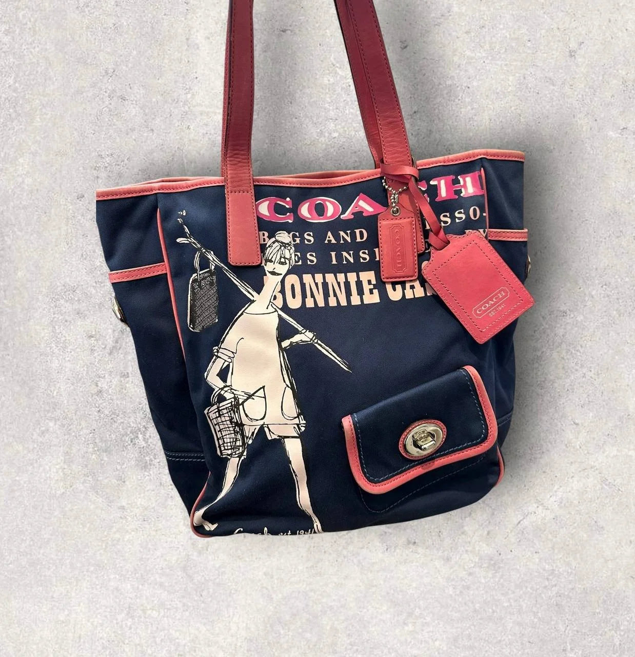 Authentic Coach Limited Edition Bonnie Tote Bag