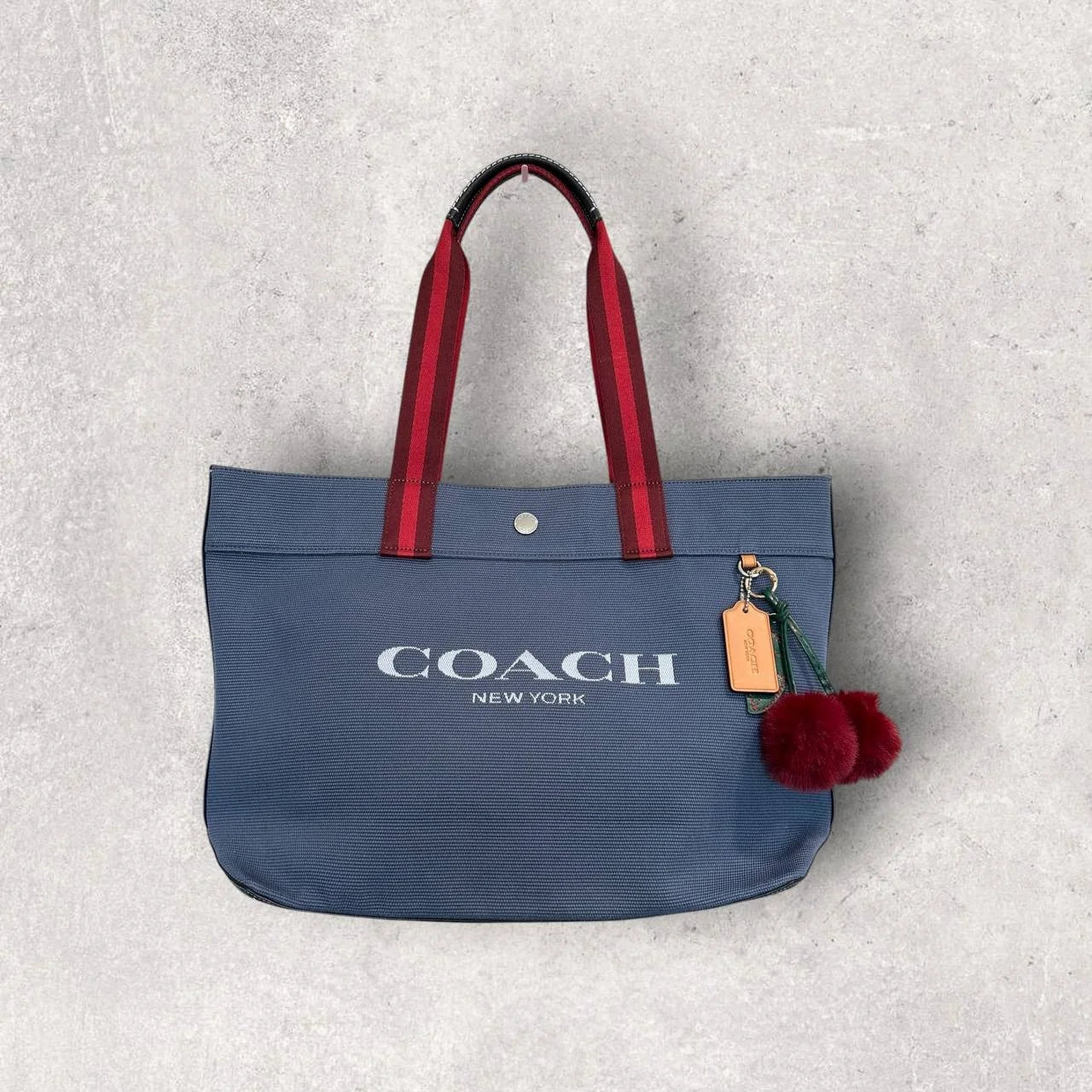 Authentic Coach Canvas Tote Bag