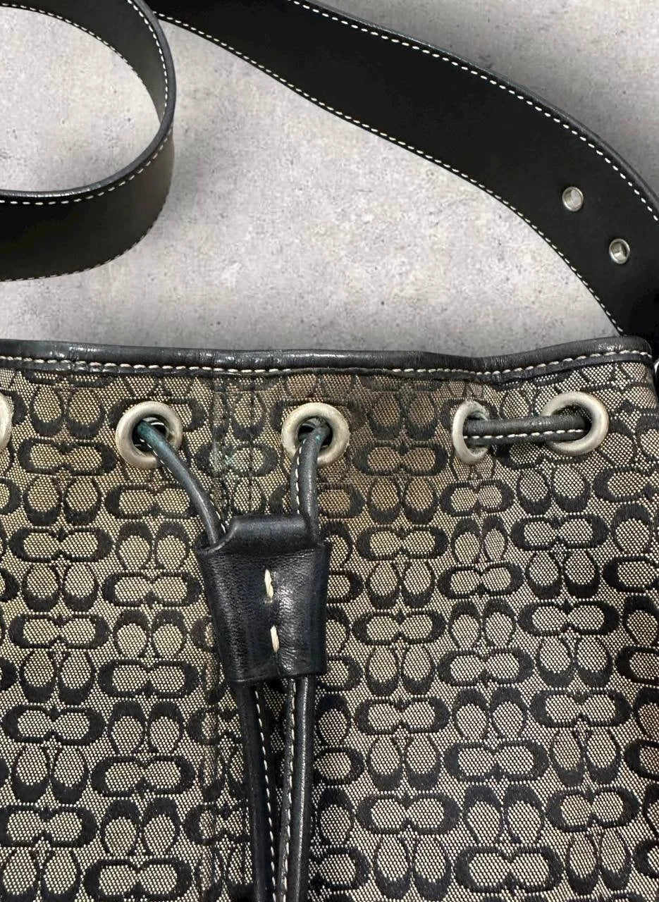 Authentic Vintage Coach Drawstring Bag