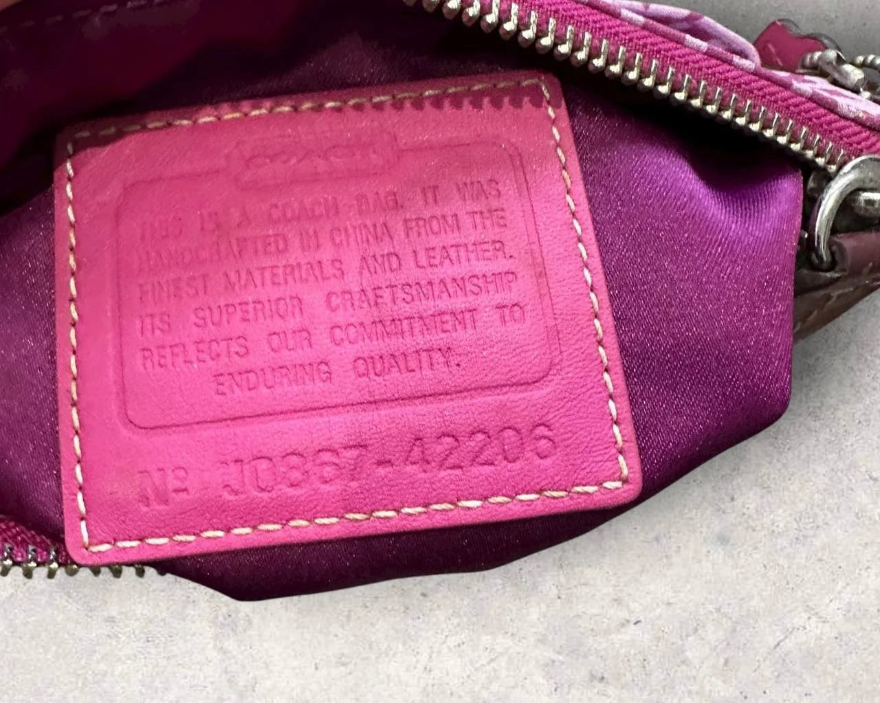 Authentic Vintage Coach Crossbody Bag