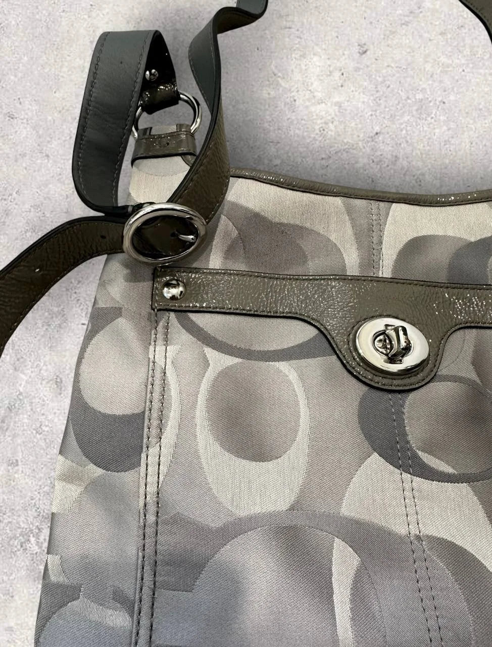 Authentic Vintage Coach Signature Crossbody Bag