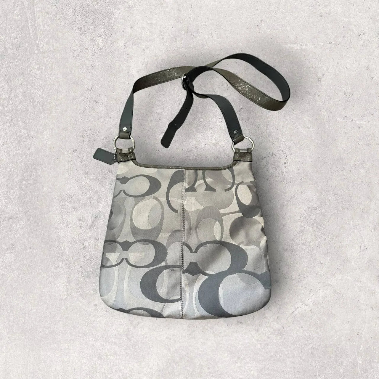 Authentic Vintage Coach Signature Crossbody Bag