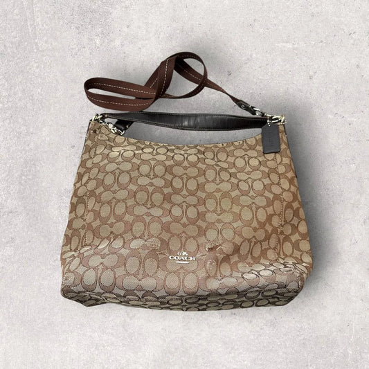 Authentic Vintage Coach Signature Shoulder/Crossbody Bag