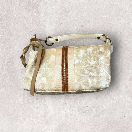 Authentic Vintage Coach Signature Shoulder Bag