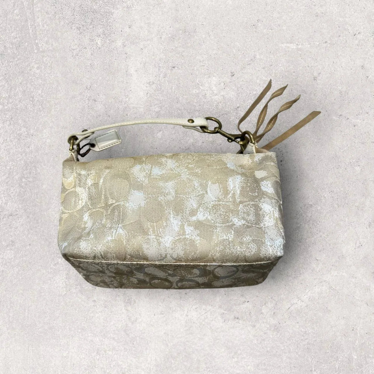 Authentic Vintage Coach Signature Shoulder Bag