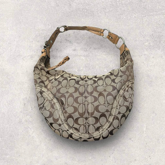 Authentic Vintage Coach Croissant Hobo Shoulder Bag