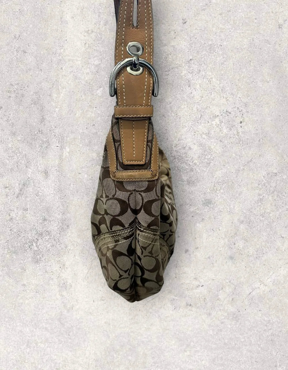 Authentic Vintage Coach Croissant Hobo Shoulder Bag