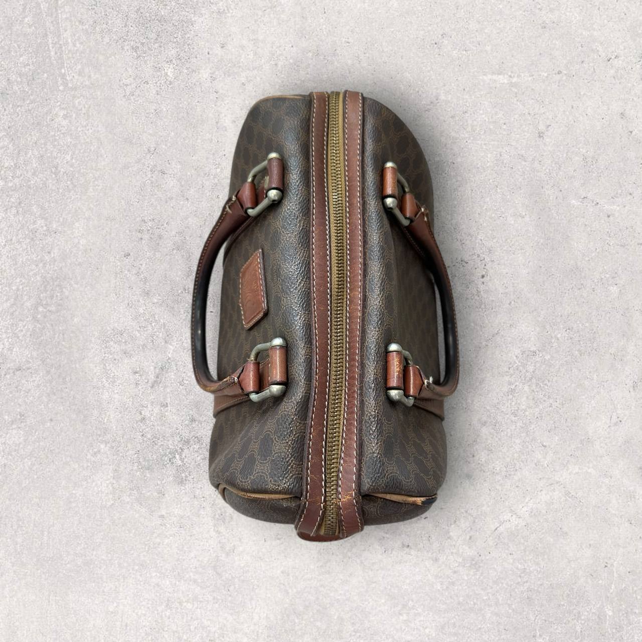 Authentic Vintage Celine Macadam Boston Bag