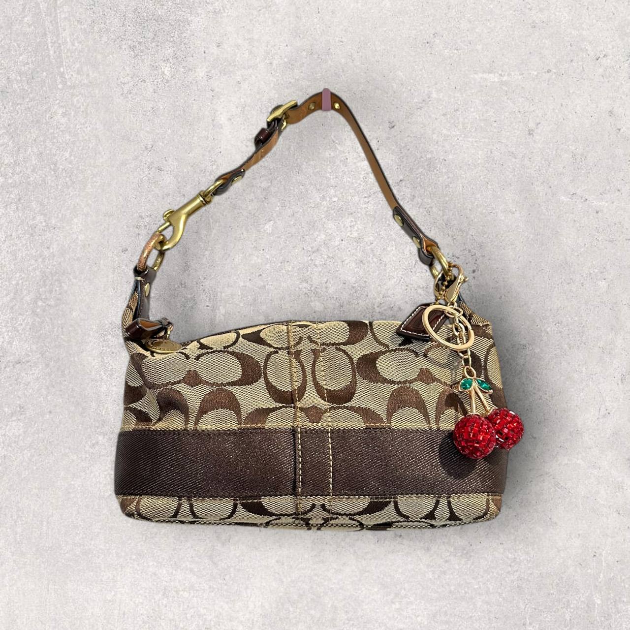 Authentic Vintage Coach Signature Shoulder Bag