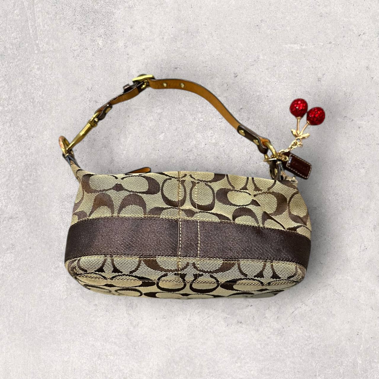 Authentic Vintage Coach Signature Shoulder Bag