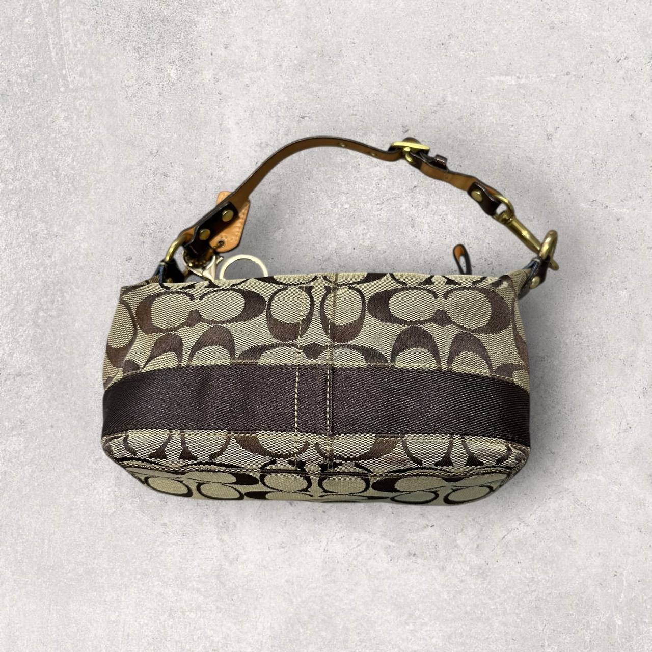 Authentic Vintage Coach Signature Shoulder Bag