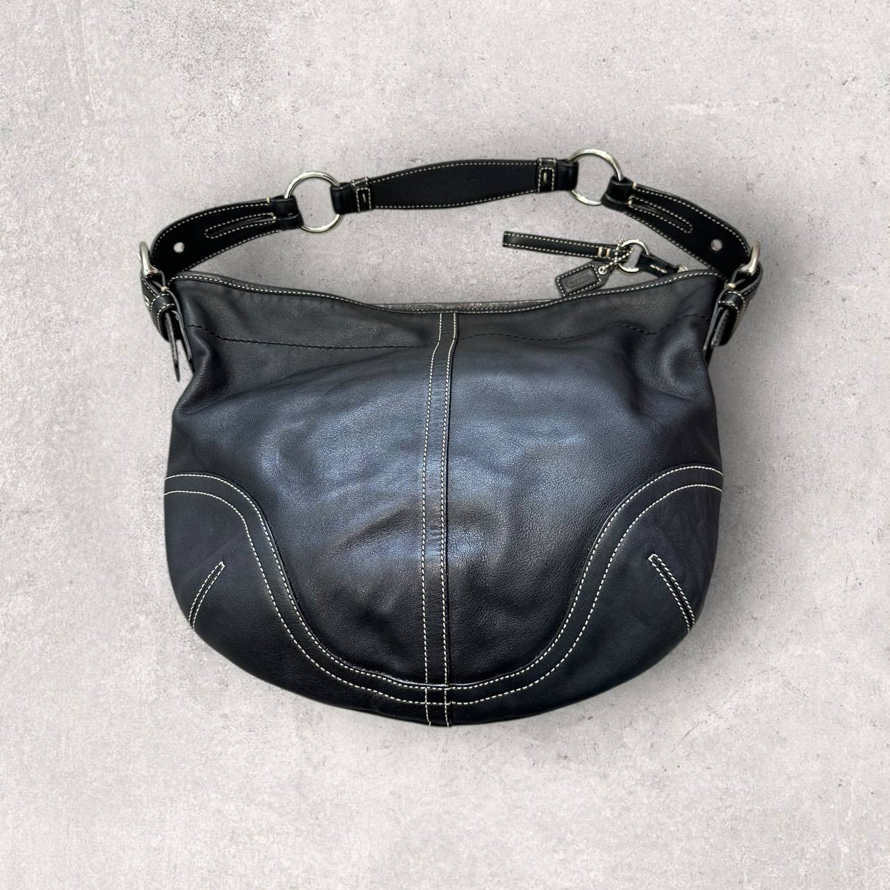 Authentic Vintage Coach Leather Hobo Bag