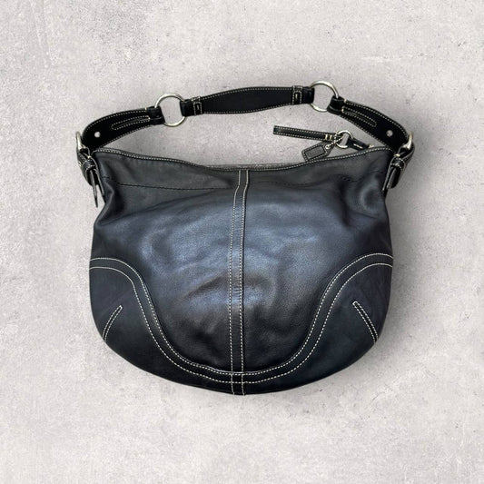Authentic Vintage Coach Leather Hobo Bag