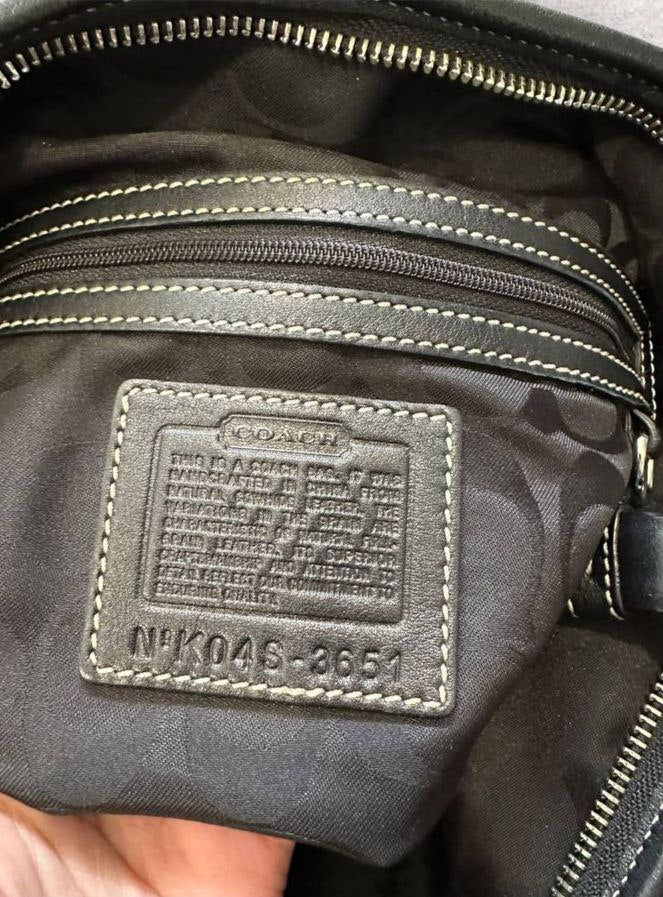 Authentic Vintage Coach Leather Hobo Bag