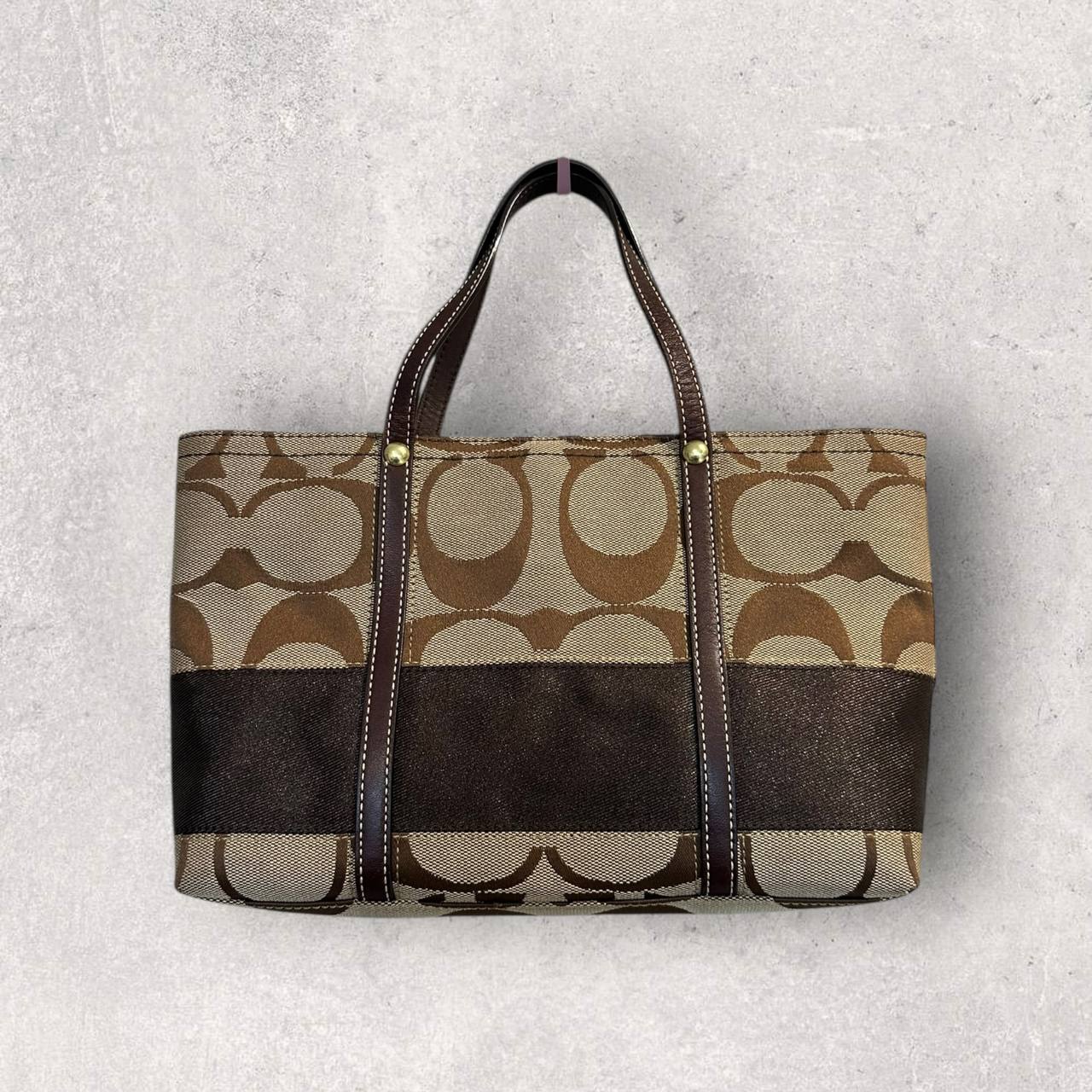 Authentic Vintage Coach Signature Small Shoulder Bag